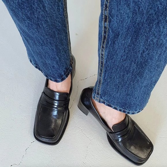 Shop Peche Sylas - heeled loafers | Size 7.5 | Barely worn - Picture 4 of 4